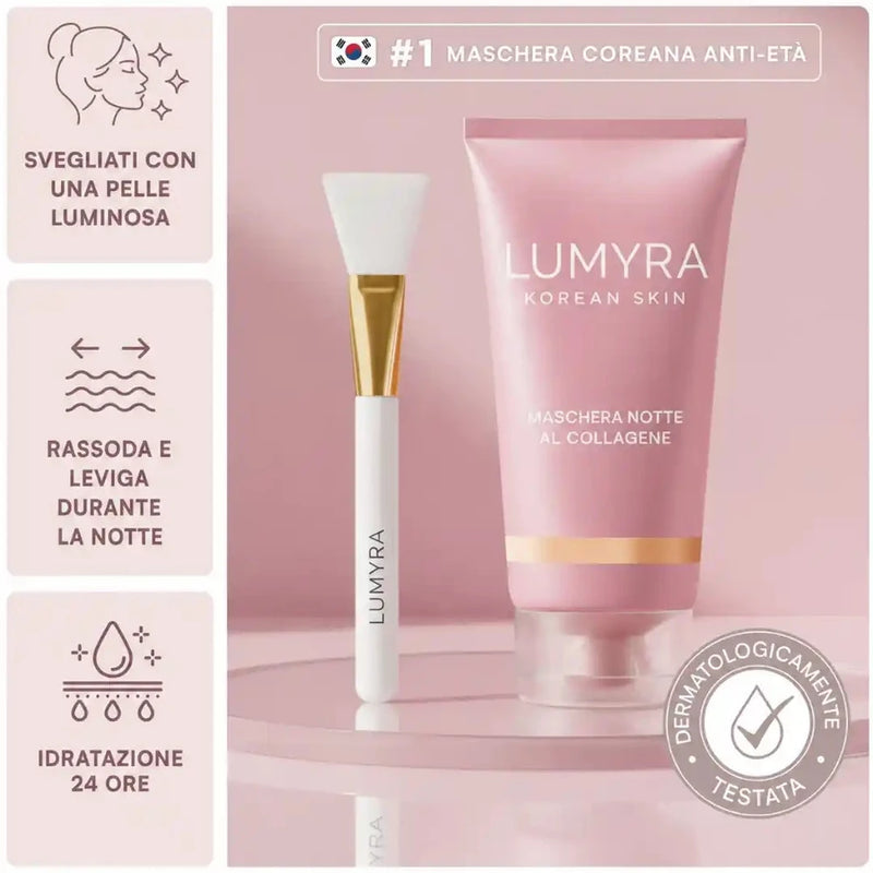 Masque Visage de Nuit au Collagène Lumyra