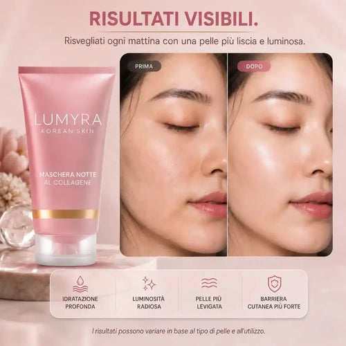 Masque Visage de Nuit au Collagène Lumyra